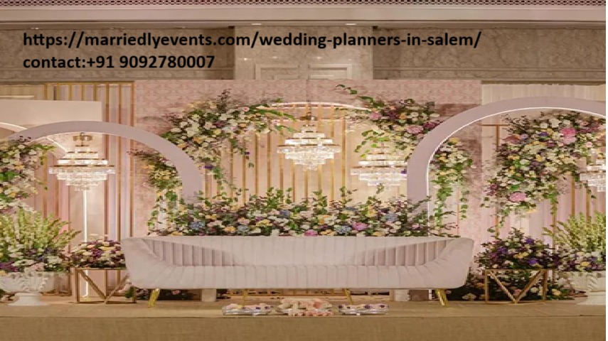 Finest Wedding Decorator in Coimbatore, Erode, Salem, Tirupur-Marriedly Events